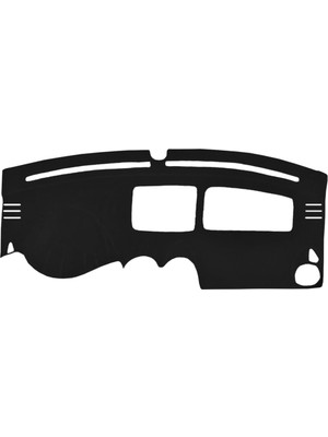 Teknocan Torpido Koruma Halısı Siyah Kenar Renk Siyah Caddy 2004+ ile Uyumlu