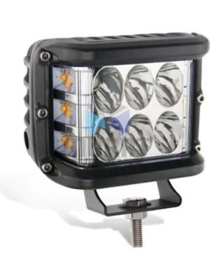 Teknocan Eparts Iş Makineleri, Kare Led, Çakar 27W, 9 LED