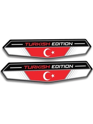 Teknocan Turkish Edition Türk Bayraklı 3D