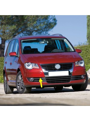 Teknocan Ön Tampon Çeki Çekme Demiri Kapağı 1T0807241B Vw Touran ile Uyumlu 2007-2010