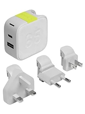 Teknocan By - Instantcharger 65W 2 USB Şarj Cihazı, Beyaz