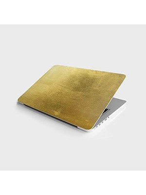Teknocan Laptop Notebook Pc Kaplama Etiketi Altın Doku