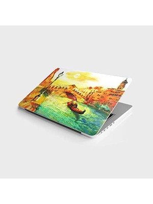 Teknocan Laptop Bilgisayar Notebook Pc Kaplama Etiketi Venedik Yağlıboya