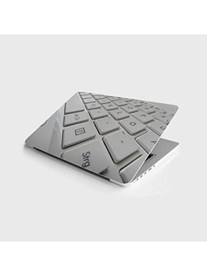 Teknocan Laptop Bilgisayar Notebook Pc Kaplama Etiketi Klavye