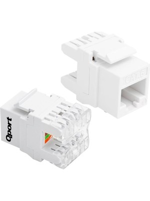 Teknocan Qport Q-J180K Cat6 180 Dere Jack