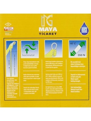 Teknocan Ip Örgülü Duş Spirali
