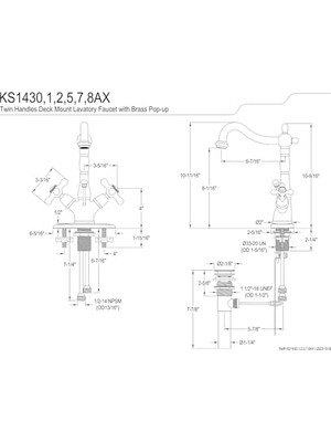 Teknocan KS1430AX 10 cm Lavabo Musluğu, Mat Siyah, 6-1/2" Ağız Erişiminde