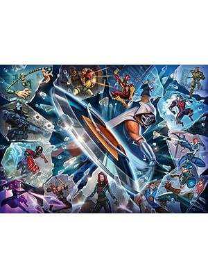 Teknocan 169054 1000 Parçalı Puzzle Villains: Taskmaster