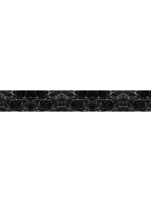 Teknocan Tezgah Üstü Kaplama Folyosu Mutfak Tezgahı Kaplama Siyah Mermer 70 cm x 5 Metre