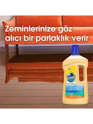 Teknocan Pronto Sabun Bazlı Ahşap Temizleyici Klasik (1 x 750 Ml)