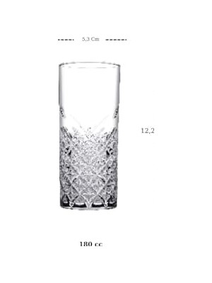Teknocan 27 Parça Keyif Seti Uzun Bardak + Kısa Bardak + Çerezlik + Buz Kabı US066100149