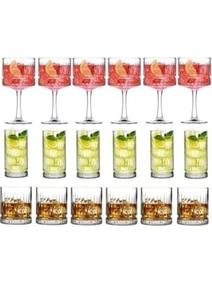 Teknocan Meşrubat & Sunum Seti 18 Parça 18 Parça Çeyiz Set 8695125ELYSAYBABA