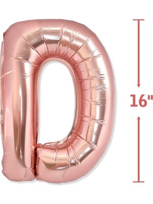 Teknocan Patladı Gitti 16 Inç 40 cm Rose Bride To Be Folyo Balon