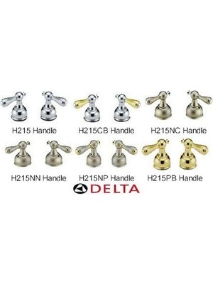 Teknocan Delta Faucet H215, Krom