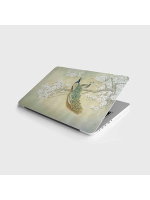Teknocan Laptop Notebook Pc Kaplama Etiketi Tavuskuşu Ağaç