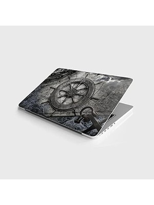 Teknocan Laptop Notebook Pc Kaplama Etiketi Siyah Denizci