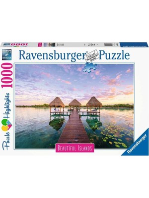 Teknocan 169085 Adalar Puzzle, 1000 Parça, Çok Renkli