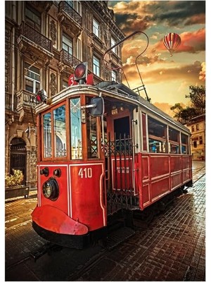 Teknocan Blue Focus 1000 Parça Puzzle - Istiklal Street (Istiklal Caddesi)