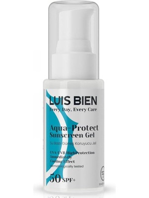 Teknocan Luis Bien Spf 50 Su Bazlı Güneş Koruyucu Jel | Aqua Sun Gel | Yüksek Koruma