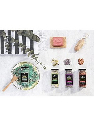 Teknocan The Soap Factory Ekalyptus Banyo Tuzu 240 G Cam - Mineral Zengin Banyo Tuzu - Değerli Yağlarla Peeling - Banyonuzda Bir Spa Deneyimi - Aroma Terapi Etkisi