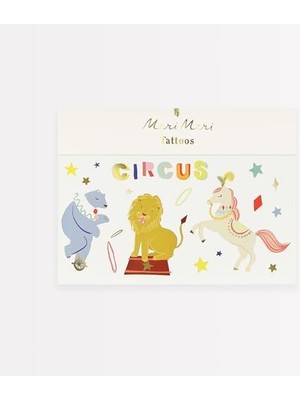 Teknocan - Circus Temporary Tattoos - Sirk Geçici Dövmeler (X2)
