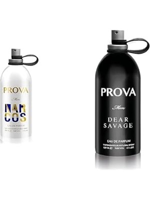 Teknocan Prova Narcos Edp Erkek Parfüm 120 ml ve Prova Savage Edp Erkek Parfüm 120ML