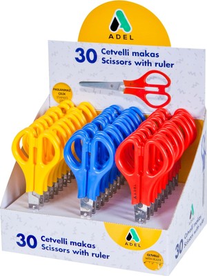 Teknocan Adel Cetvelli O. Makası, 30'lu, Yl