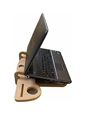 Teknocan Doğal Ahşap Laptop Standı