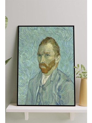 Teknocan (PSTER14695) Otoportre - Sanatsal Çerçeveli Tablo 50 x 70