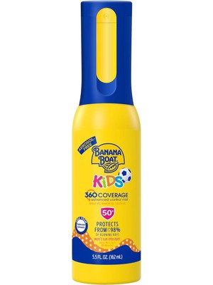 Teknocan Banana Boat Kids 360 Coverage SPF50+ Sprey Güneş Koruyucu 162ML