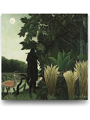 Teknocan Henri Rousseau - Charmer Tablosu - 100X100CM