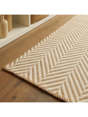 Teknocan Ekru Renk Jüt Paspas 50 x 70 cm