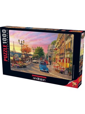 Teknocan Puzzle - Paris'te Akşamüstü / 1000 Parça, #1004