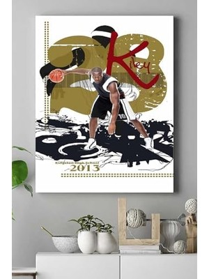 Teknocan (PSTER15167) Basketbol Kanvas Tablo 2 50 x 70