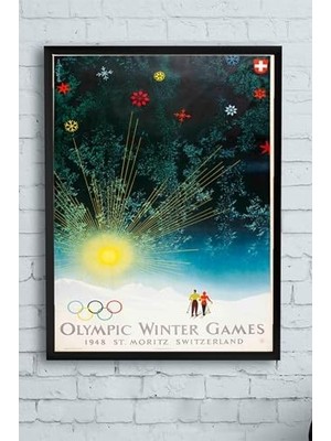 Teknocan (PSTER12878) Olympic Games Çerçeveli Tablo (30 x 40CM)