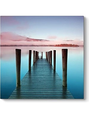 Teknocan Issız Iskele Tablosu 80 x 80