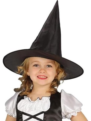 Teknocan Halloween Cadı Şapkası Çocuk Siyah AST6745