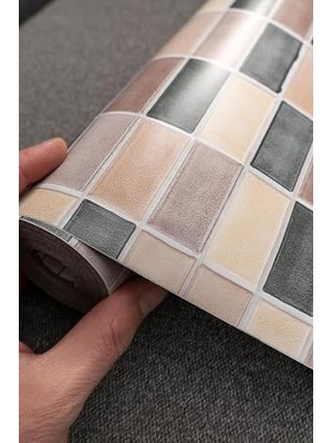 Teknocan Desenli Kendiliginden Yapışkanlı Kaplama Folyosu 45 cm x 1 mt ELF110