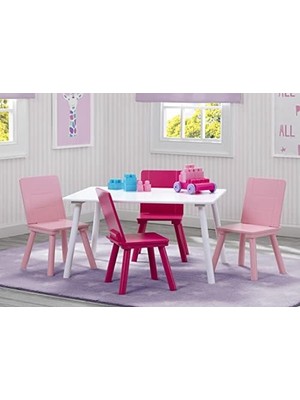Teknocan Children Çocuk Masa ve Takımı (4 Dahil)
