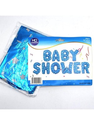 Teknocan Folyo Balon Baby Shower 16 Inç Mavi