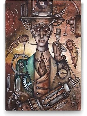 Teknocan Mekanik Adam Tablosu - 40X60CM