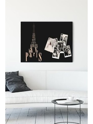 Teknocan (PSTER10407) Casablanca Film Afişi Çerçeveli Tablo 4 (50X70CM)