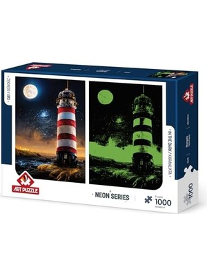 Teknocan Yıldız Kapısı 1000 Parça Neon Puzzle