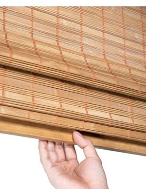 Teknocan Bambu Jaluziler, Bambu Tonları, Pencereler Için Roma Tonları, Roma Pencere Tonları, Ev Için Pencere Tonları, Için Bambu Tonları, Panjur ve Gölgeler, 45" G x 74" H, Sincap