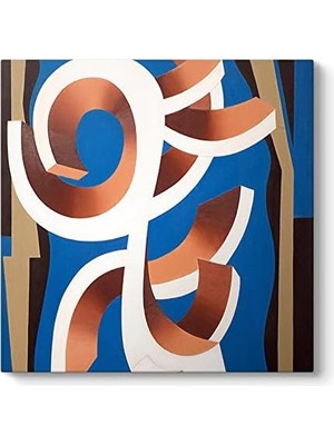Teknocan Charles Biederman - Untitled Tablosu 30 x 30