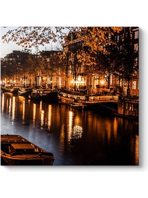 Teknocan Amsterdam Hollanda Tablosu 40 x 40