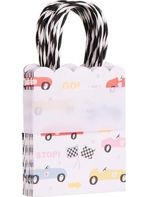 Teknocan - Race Car Party Bags - Yarış Arabaları Parti Çantaları - 8'li