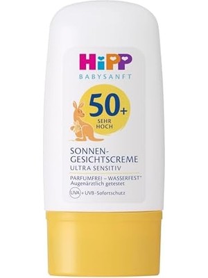 Teknocan Hipp Babysanft Güneş Kremi-Yüz Için 30 ml