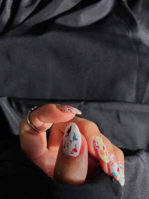 Teknocan Artikel -1 Tırnak Dövmesi, Tırnak Tattoo, Nail Art, Tırnak