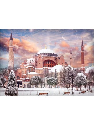 Teknocan Blue Focus 1000 Parça Puzzle - Ayasofya